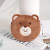 Chicken Panda Plush Coin Purse Bear Cartoon Storage Bag Portable Plush Earphone Bag  Ladies