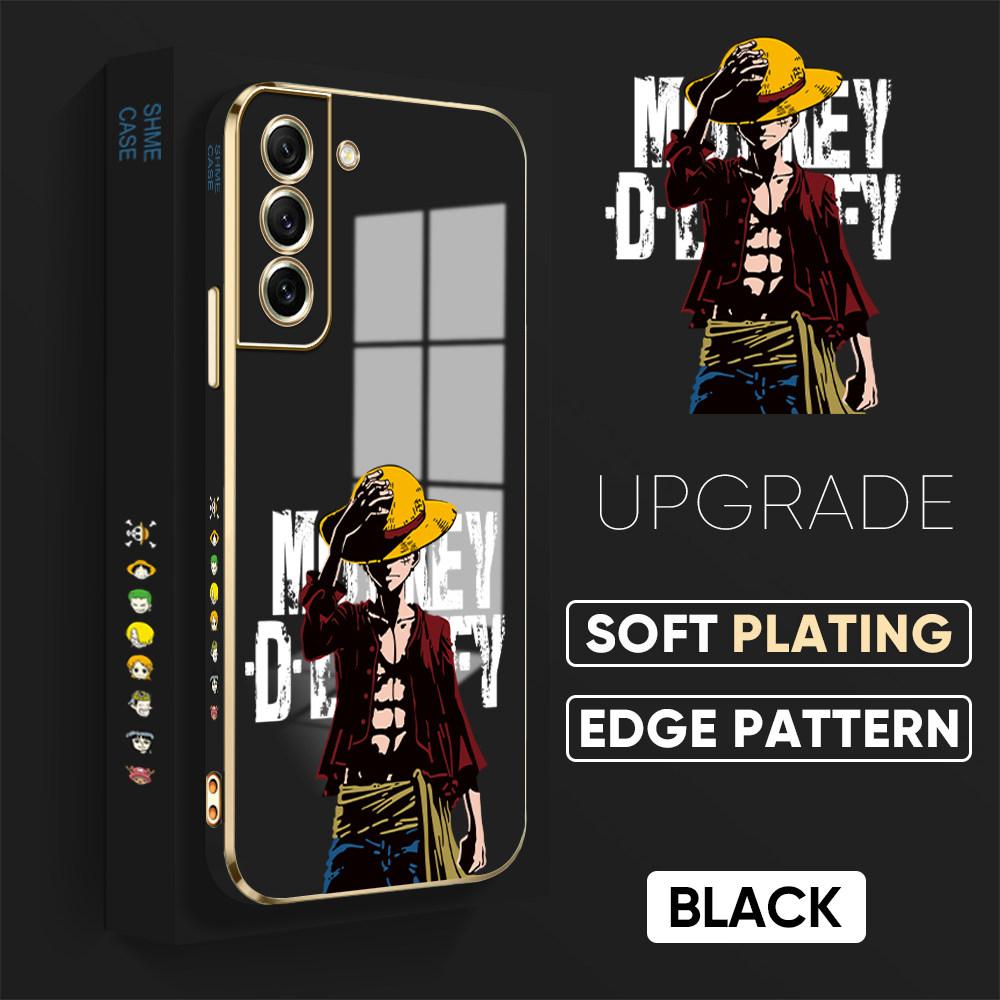 Colorful Printing Patterns Square Edge Pattern Casing Plated Phone Shell Luxury Plating Soft Phone Case for iPhone Motorola Moto OnePlus Samsung