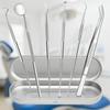 7/8Pcs Stainless Steel Dental Cleaning Tools with Storage Box Tongue Scraper  Adult