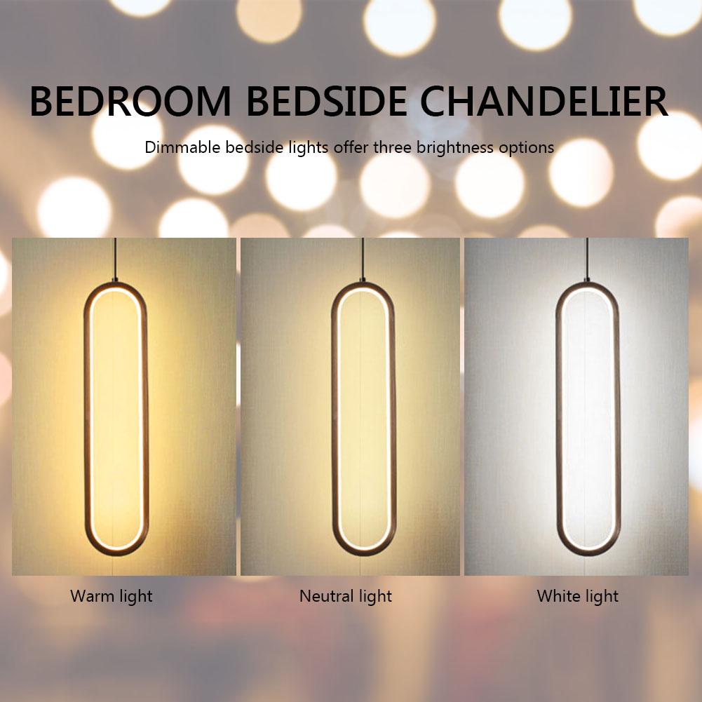Modern LED Pendant Light for Hotel Bedroom Living Dining Room Aisle Entryway Indoor Hanging Lamp Home Decor Lighting Fixture