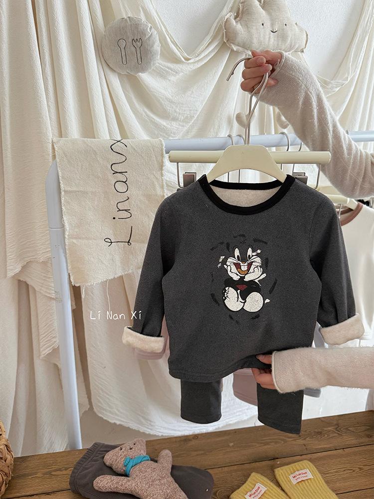 Children's Autumn/Winter Pajama Set 2025 - Warm, Comfortable Thermal Underwear for Small/Medium Kids