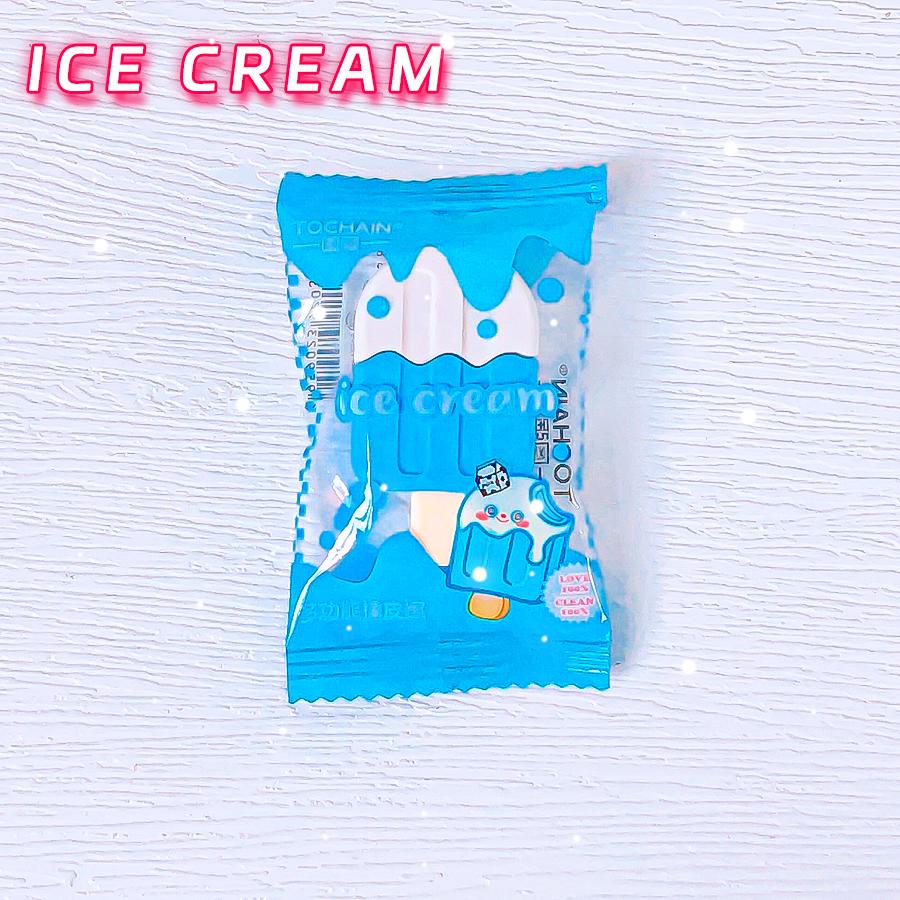 kawaii stationery back to School supplies cute things rubber children's erasers ice cream funny erasers Aesthetic stationery