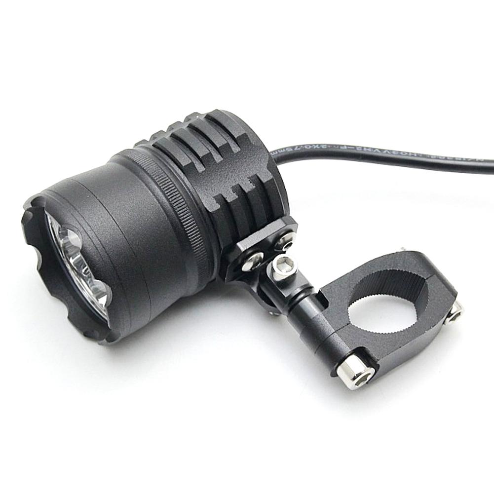 Motorcycle Bumper Spotlight Auxiliary Lamp Metal Bracket Led Head Light Tube Clamp Mount Kit for Motorcycle Fog Light