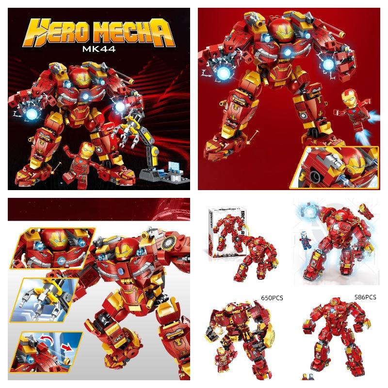 Heroic Mech War Machine Transformer Puzzle Building Blocks