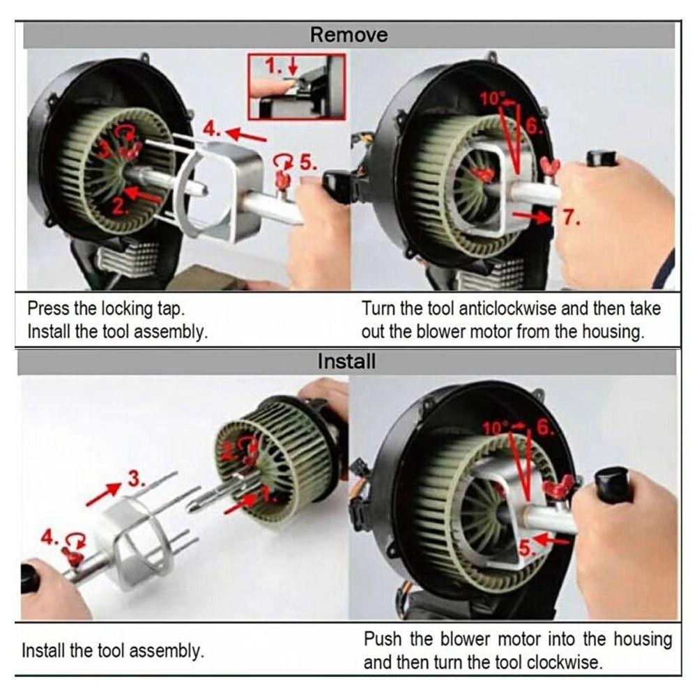Wear-resistant Heater Blower Motor Tool Simple To Operate Car Heater Blower Motor Remove Tools Car