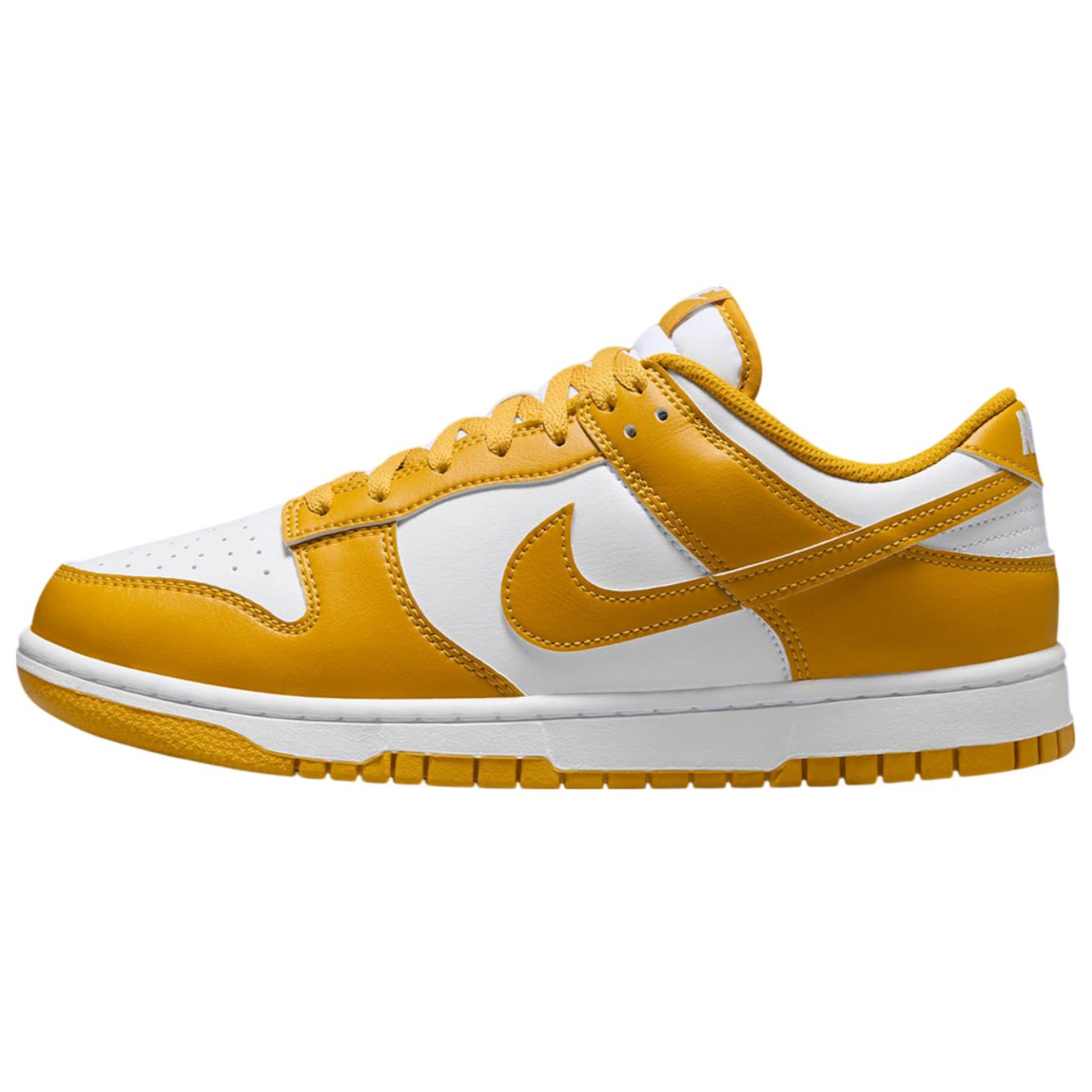 

Кроссовки мужские Nike Dunk Low Mustard желтые белые горчично-желтые HF5441-109 45.5