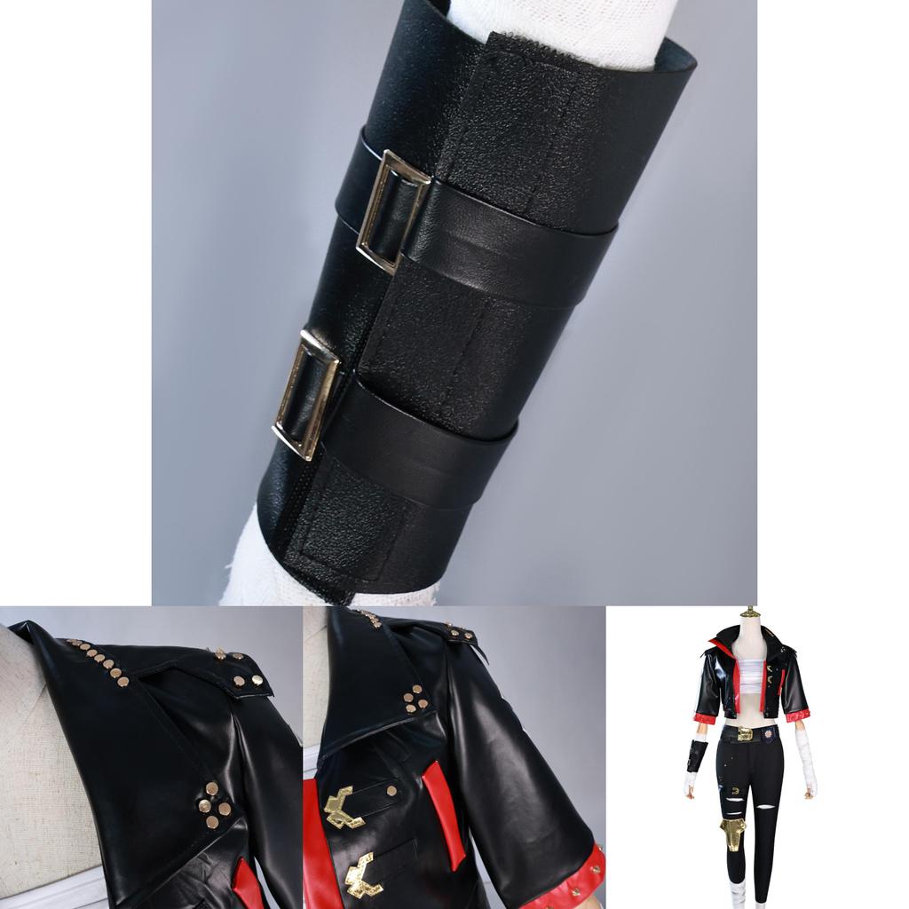 Stunning Black Cosplay Outfit For Arcane League Of Legends Character Ekko In High-quality Polyester