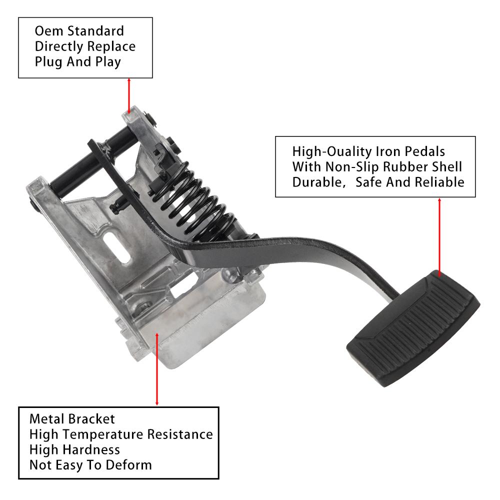 YC3Z-7B633-BA Bremse Kupplung Pedal Halterung Montage Schwarz Für Ford Super Duty F-250 F-350 F-450 F-550 7,3 L 1999-2003