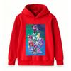 Kids Boys Girls The Amazing Digital Circus Print Hoodie Casual Long Sleeve Pullover Sweatshirt For Children Streetwear Tops