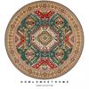Persian Ethnic Style Round Living Room Carpet Water Absorption NonSlip Cold Blanket DirtResistant And Easy To Take Care Of Carpet Crystal Velvet