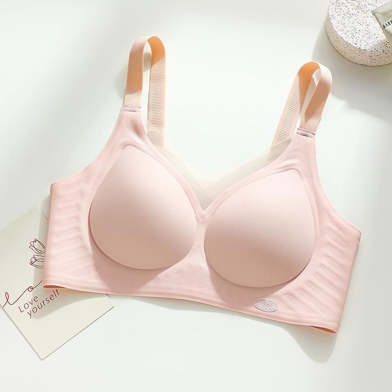 

Собирающий бюстгальтер Женский Бескосточковый Боковой Бюстгальтер Коллекция Аксессуар Груди Топ Поддержка Бюстгальтер без бретелек Пуш-ап 3XL розовый
