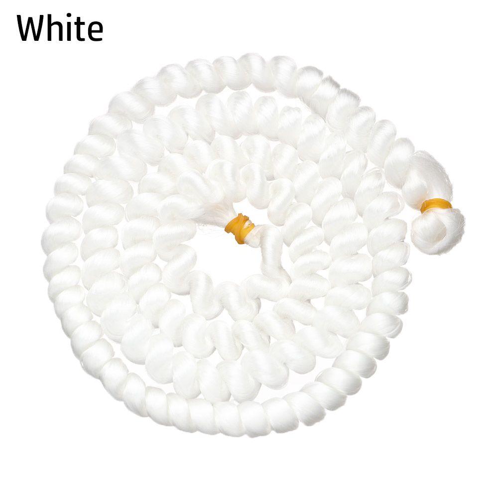 Screw Curly Hair Accessories for Dolls BJD Doll Wig High-Temperature Material Resistant Fiber Hair Wefts Hair Wig