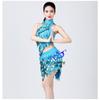 Latin Dance Sequin Fringe Set Stage Performance Costume Women