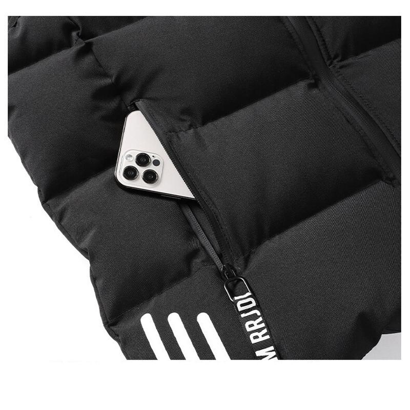 Men's Sleeveless Coat Zipper Vest Winter Male Warm Waistcoat Fleece Vest Jackets