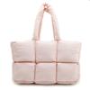 Puffy Tote Bag for Women Large Quilted Puffer Cloud Handbags Lightweight Soft Trendy Shoulder Satchel