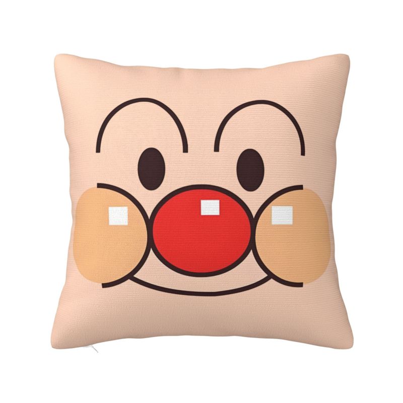 Custom Anpanmans Anime Pillow Case 45x45cm Manga Cartoon Luxury Cushion Cover Car Pillowcase 30cmx30cm