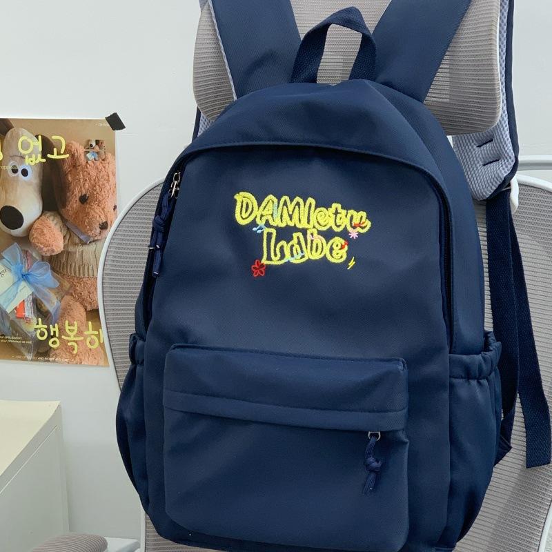 School bag new campus-style student backpack, girls' travel backpack, high-end lightweight backpack for girls