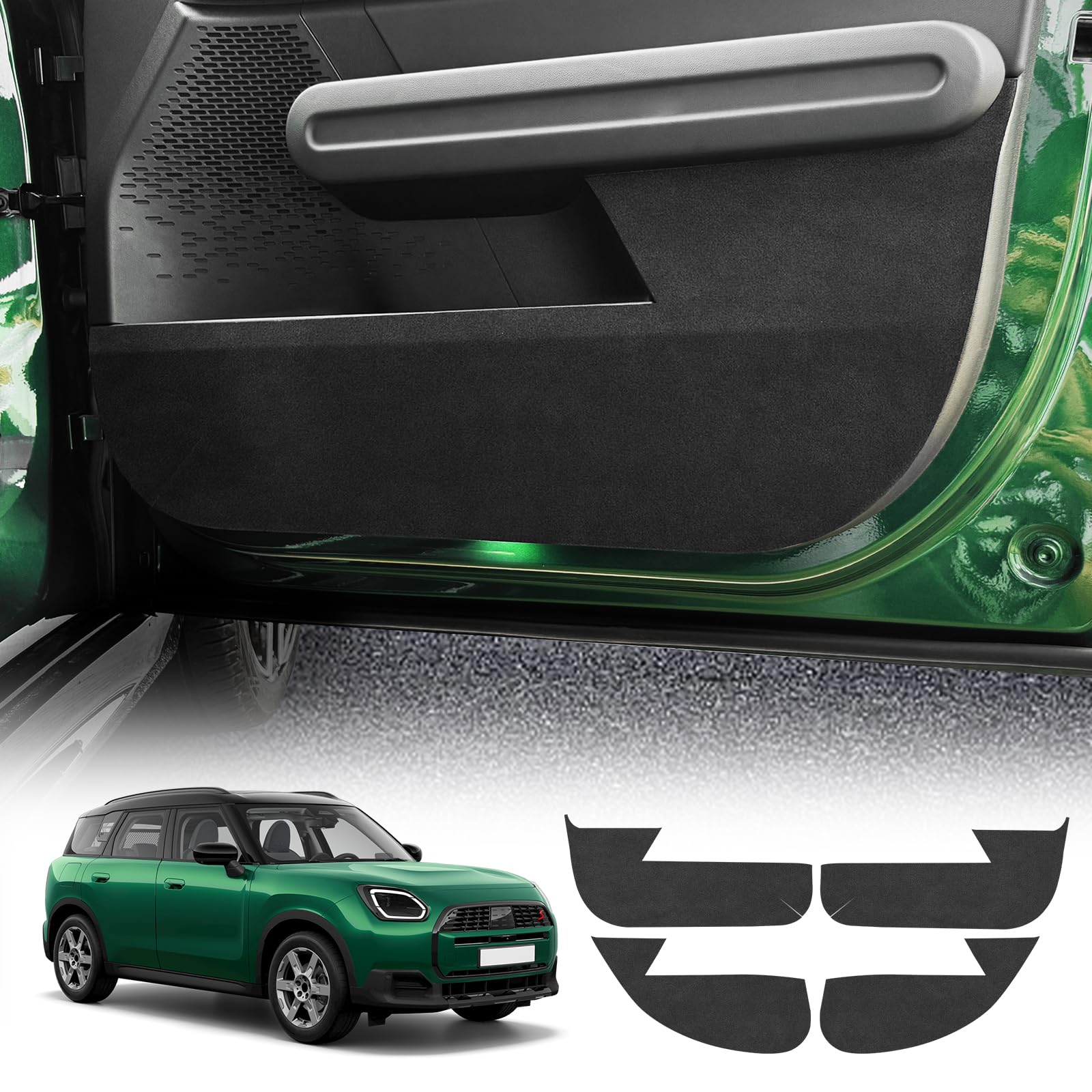 

KUNGKIC Защитные накладки на пороги для Mini Cooper U25 Countryman 2024 Защищают интерьер от царапин и Защищают интерьер от царапин и (2023