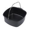 Set di Accessori per la Cottura Accessori per Friggitrice ad Aria Strumenti da Forno Teglie Quadrate per Torta