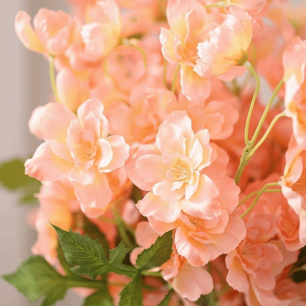 Bouquet Style Artificial Flowers Fake Flower DIY Prop Flower Bouquet Decorative Design Table Decor Wedding Decoration