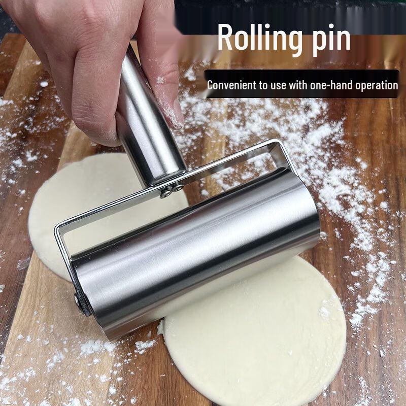Zhao Ran Effort-Saving Dual-Head Stainless Steel Rolling Pin