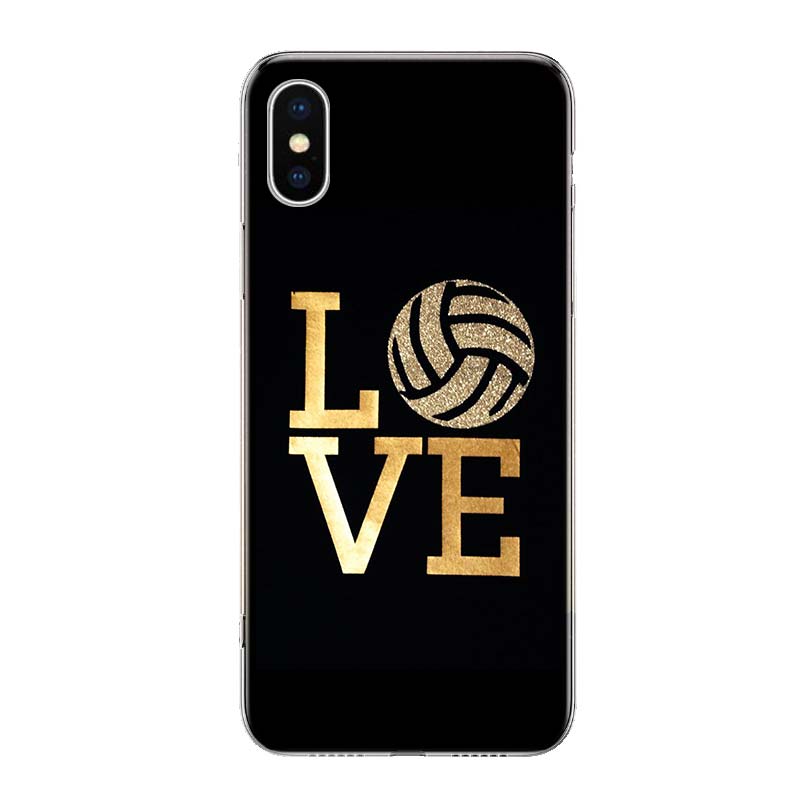 

Volleyball Sports Phone Case Cover For iPhone 11 12 13 Mini 14 15 Plus 16 Pro Max 17 Air 7 8 + SE Art Customized Fundas 11 12 13 iPhone 17