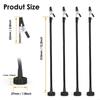 2/4Pcs Flexible Gooseneck Metal with Alligators Clips for Helping Hands