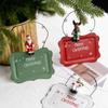 Christmas Iron Door Hanging Decorations, Welcome Doorplates, Elderly People, Snowmen, Reindeer Decorative Pendants, Christmas Tree Decorations