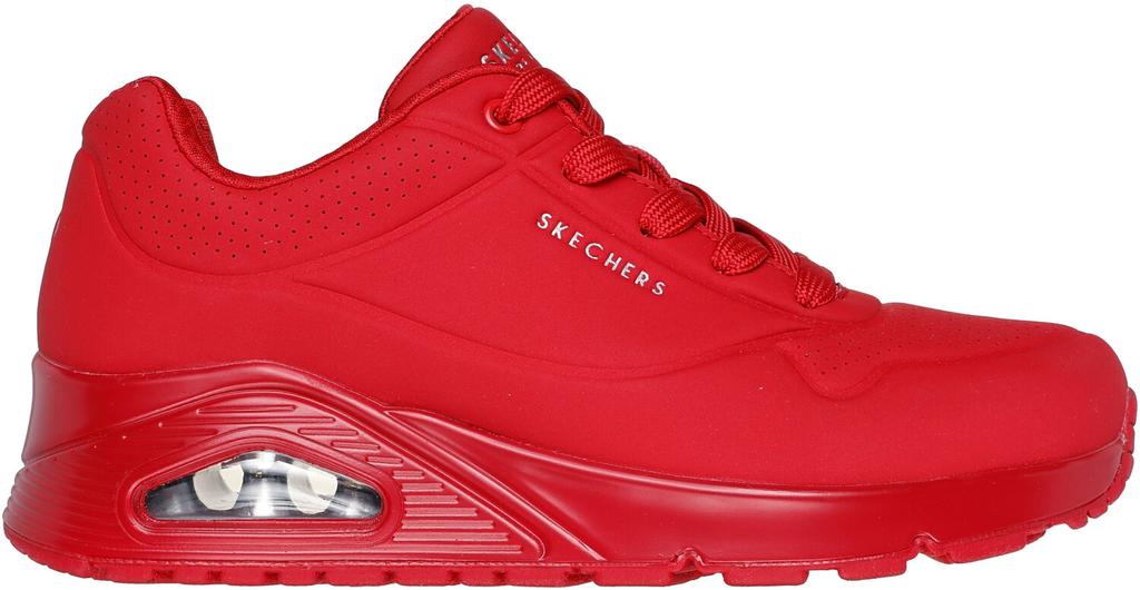 Skechers Uno - Stand On Air Женские кроссовки красного цвета