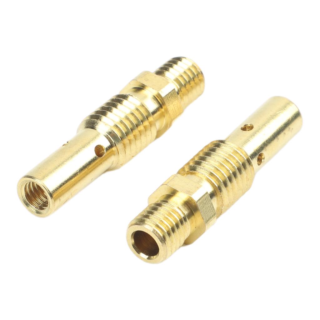 Gas Diffusers Flux Core Nozzle Kit 48 Pieces Nozzle Tips Kit Conductive Tips 0.030 Inch Contact Tips Standard Size