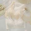 Female Thin Small Chest Bra Upper Support Gathering No Steel Ring Bra No Sponge Ultra-thin Bra Big Chest Small Chest