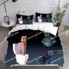 Game Skibidi Toilet Arale Comforter Printed Duvet Cover Pillowcase Bedding Set Bed Linen Sheet Quilt Cover Full Queen King Size