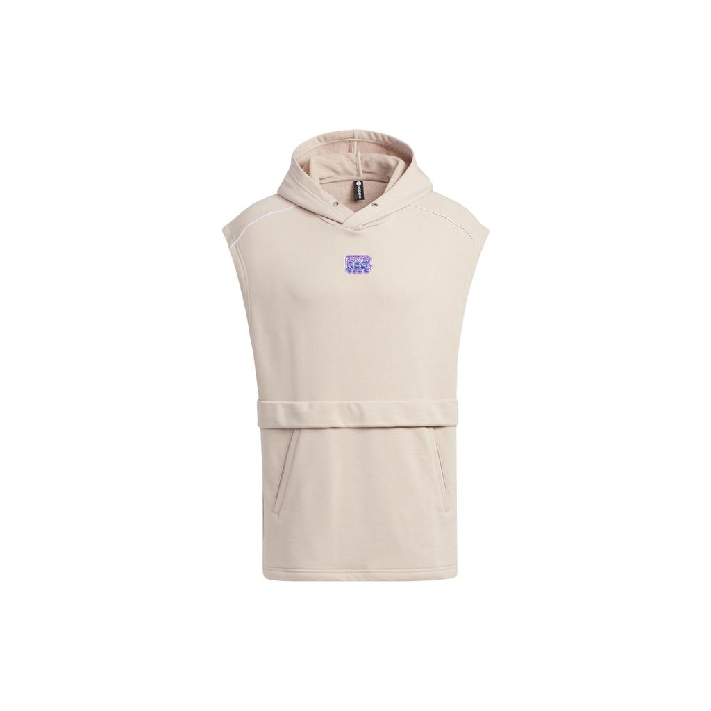 Adidas Hooded Sleeveless Vest Men Tops White IB7644