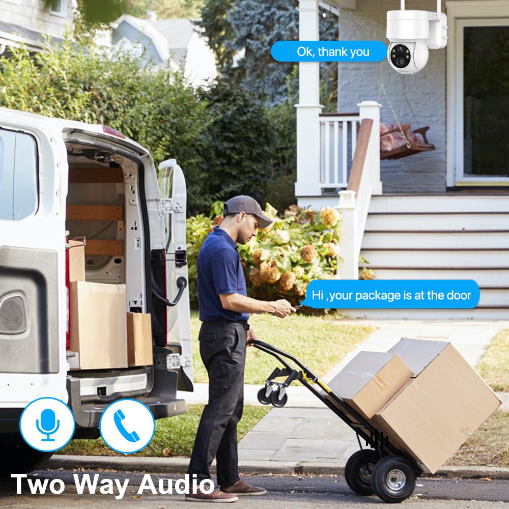 Outdoor Solarbetriebene Netzwerkkamera, HD Nachtsicht CCTV Überwachungskamera, Intelligenter Drahtloser WIFI Videoaufzeichner