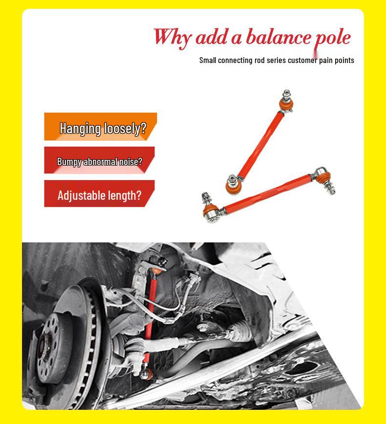 Lynk&Co 01/02/03/05 Chassis Reinforcement: Front Strut Bar with Anti-Roll Damping.