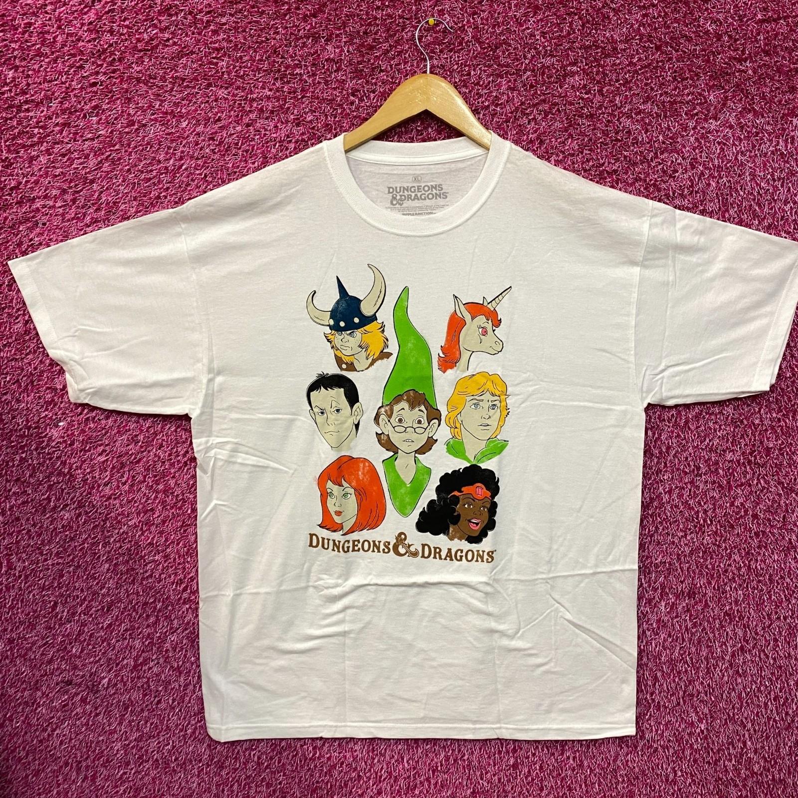 Queens Dungeons Dragons Group Shot 100% Cotton T-shirt Mens Tees Top M