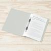 Plus Flat File Resin Binding Tool A5 Vertical Gray 10 Books NO.041N 78-099ÁE0