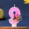 Cross Xi Yin Digital Demon Hunter Witch Birthday Cake Candles - Handmade Cartoon Party Decor