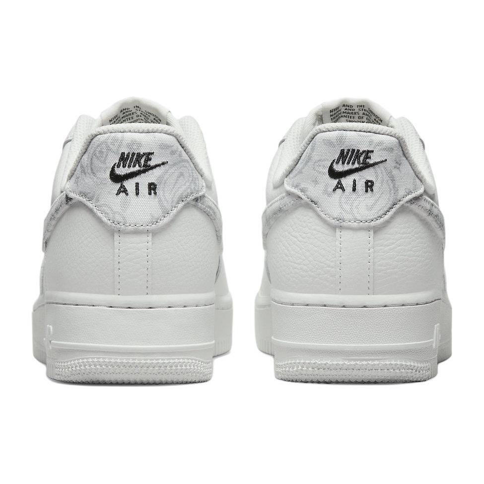 New Nike Air Force 1 Low White Paisley Women's DJ9942-100