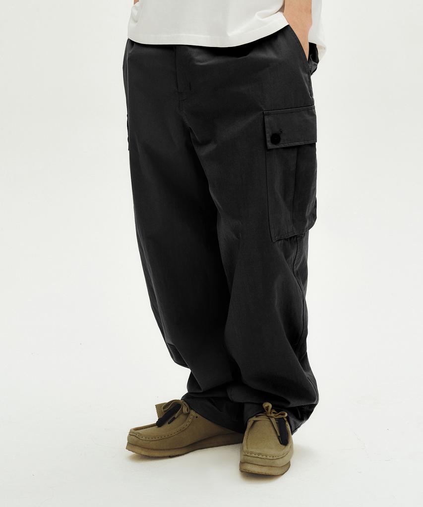 Kaneitei Utility Cargo Pants (Black)