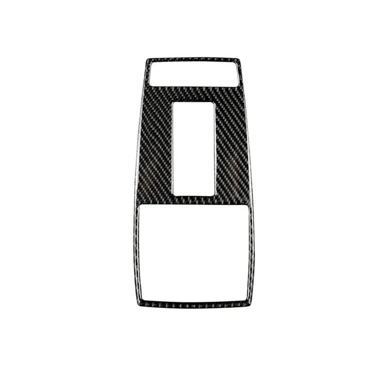 Carbon Fiber CD Air Conditioning Control Panel Car Stickers Cover For Mercedes W169 W245 W117 W156 A Class B Class CLA GLA