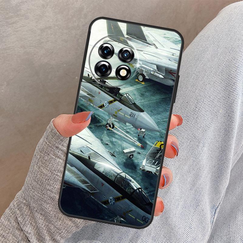 F14 Fighter Tomcat Cover For OnePlus 12 12R 13 13R 11 10 Pro 8T 10T OnePlus Nord 4 CE 3 2 Lite N30 N20 N10 Case