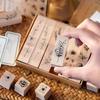 Flower Leaf Stamp Seal Set Universal Wooden Stamps Seal 22Pcs/Set Multi-purpose DIY Scrapbooking Diary Decoration Gift Supplies