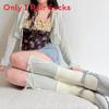 Ballet Pink Girls Padded Socks With Breathable Cotton For Spring Summer Wear