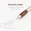 Mitsubishi Uni Black 0.5mm Oak Grip Signature Pen for Office & Exams
