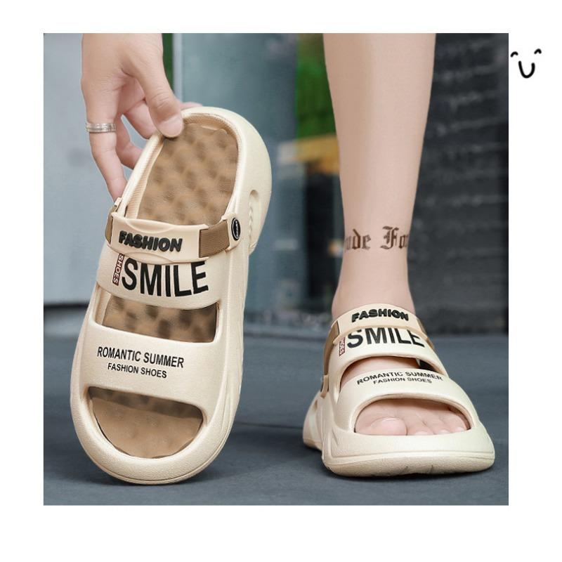 Men's Sandals for Summer Outdoor Wear Dual-purpose Slippers Soft Sole Anti Slip Beach Sandals