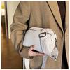 Minimalist Multi Layer Faux Leather Shoulder Bag Fashion Crossbody Purse for Women