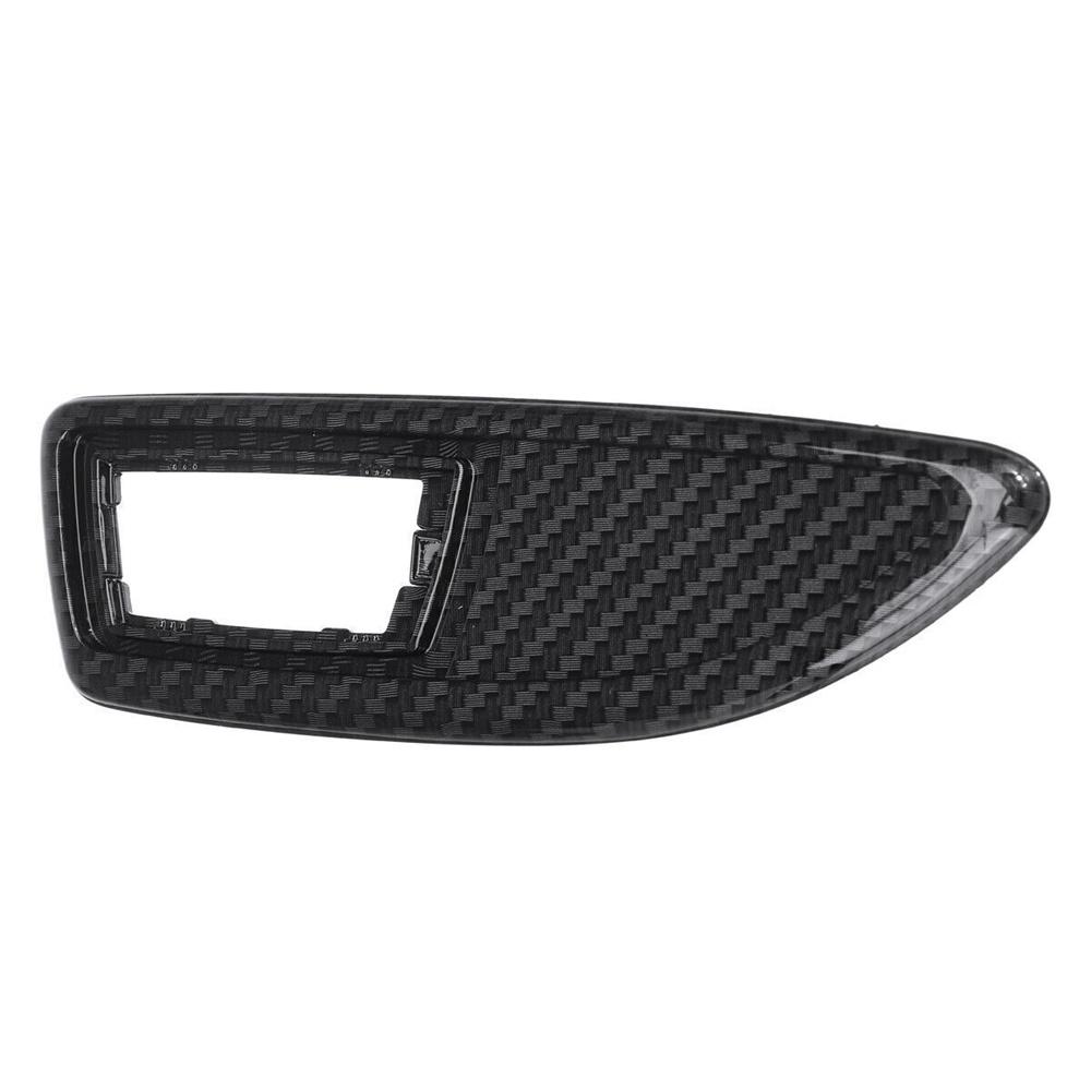 2x Carbon Fiber Look Fender Side Lamp Cover For Vauxhall Corsa D / VXR 2006-2014