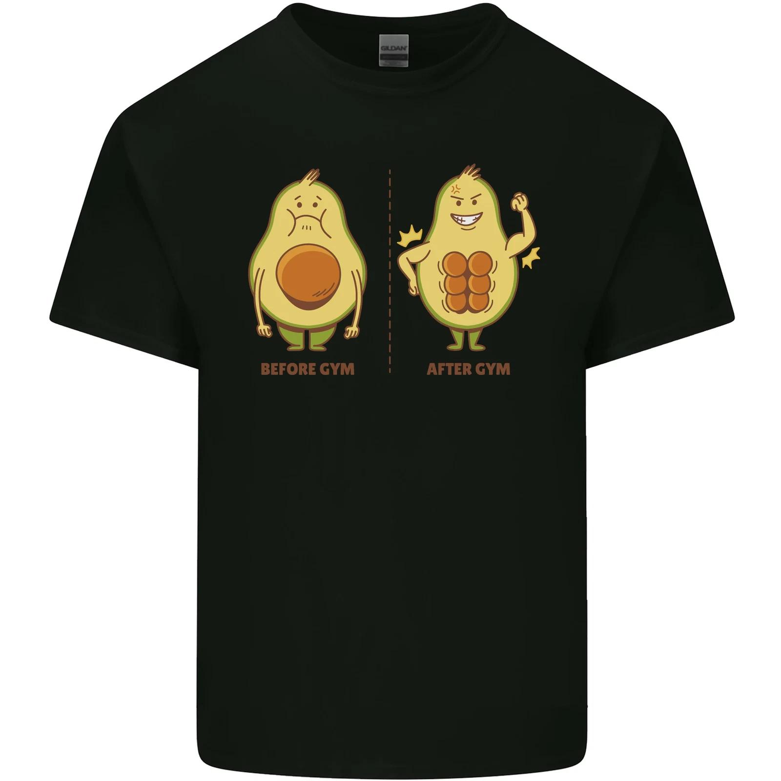 Funny Avocado Gym Bodybuilding Fitness Kids T-Shirt Childrens 3XL