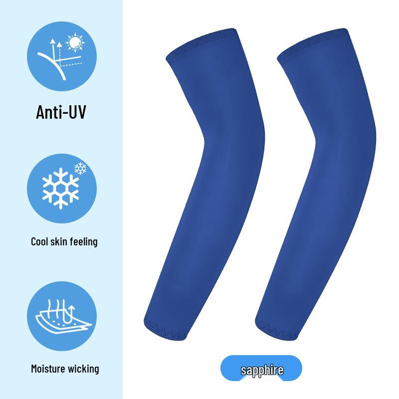 Dünne Anti-Pilling UV-Schutz Radsport-Armlinge für Kinder - Outdoor Eisseide Sonnenschutz-Ärmel